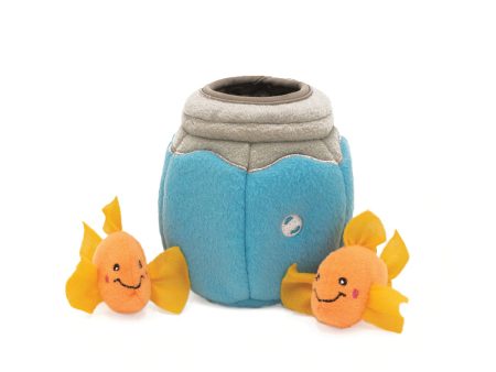 Zippyclaws Burrow Fish In Bowl Cat Toy Online now