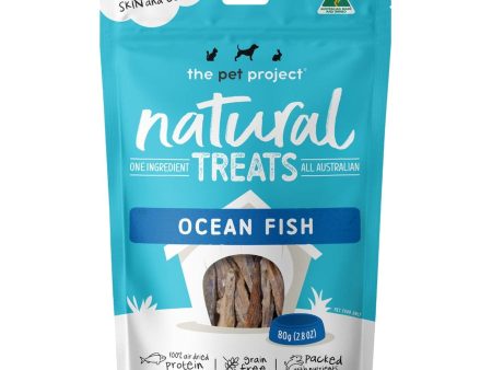 The Pet Project Dog Treat Ocean Fish 80g Online now