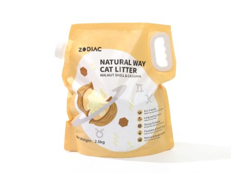 ZODIAC Natural Way Walnut Shell & Cassava Cat Litter Discount