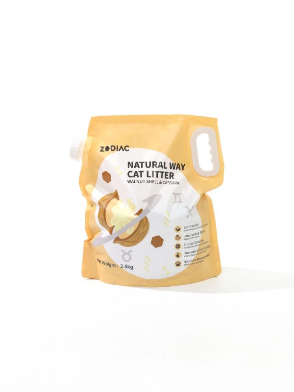 ZODIAC Natural Way Walnut Shell & Cassava Cat Litter Discount