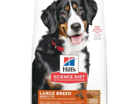 Hill s Science Diet Adult Large Breed Lamb & Rice Dry Dog Food 14.97kg on Sale