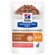 Hill s Prescription Diet k d Kidney Care Salmon Cat Food Pouches 85g x 12 Discount