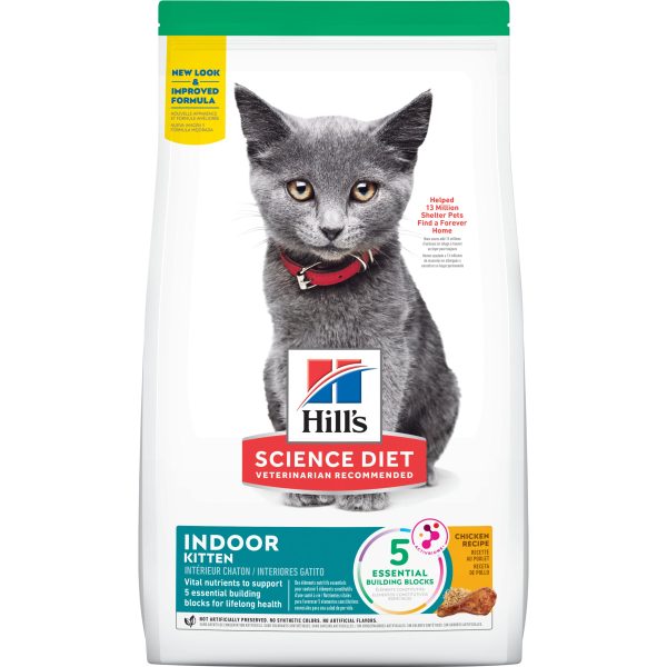 Hill s Science Diet Kitten Indoor Dry Cat Food Supply