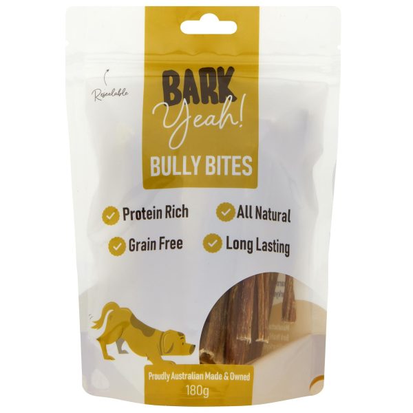 Bark Yeah! Bully Bites Dog Treat 180g Discount