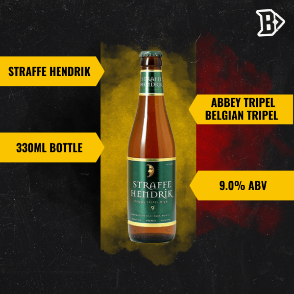 Straffe Hendrik Abbey Tripel Belgian Tripel 330ml Bottles - 9.00% ABV (12 Pack) For Sale