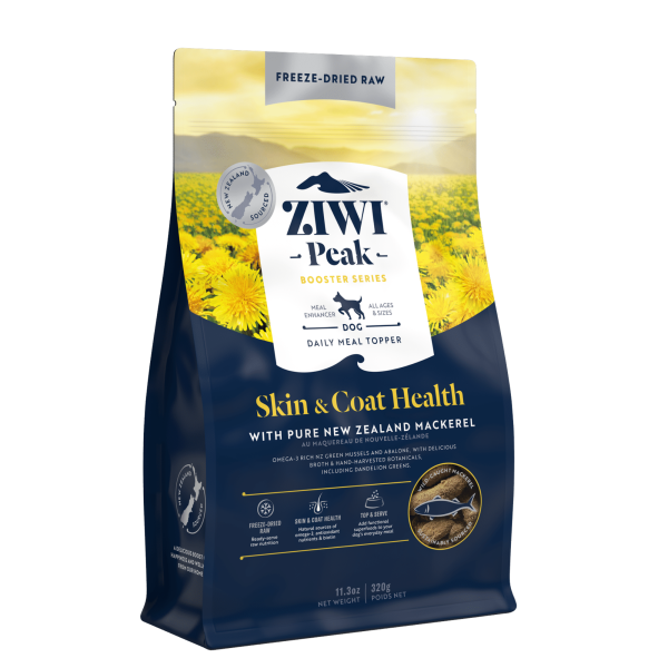 Ziwi Peak Dog Freeze Dried Booster Skin & Coat on Sale