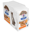 Hill s Prescription Diet k d Kidney Care Chicken Cat Food Pouches 85g x 12 on Sale