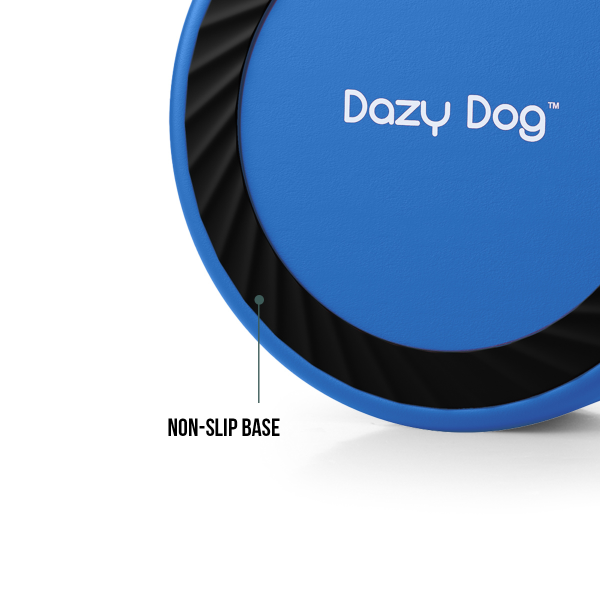 Dazy Dog Dura Stainless Steel Dog Bowl Blue For Cheap