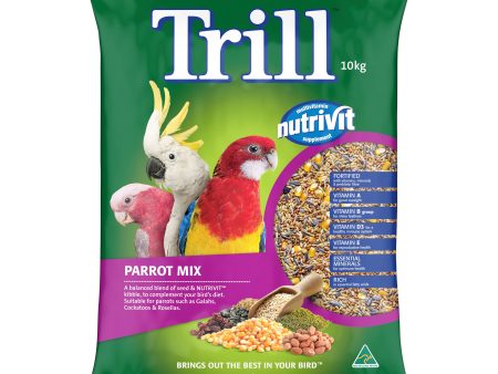 Trill Parrot Mix 10kg Online now