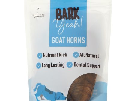 Bark Yeah! Goat Horns Dog Treat 2 Pack For Discount