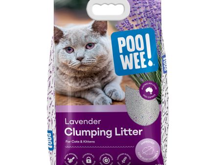 Poowee! Clumping Lavender Cat Litter For Discount