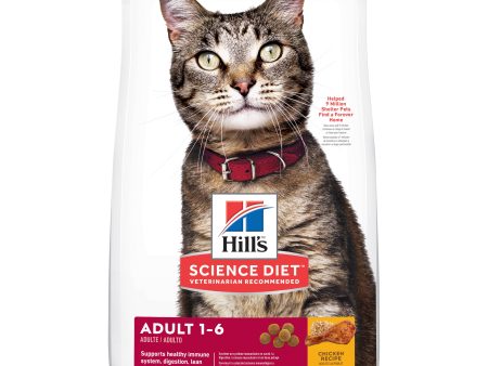 Hill s Science Diet Adult Dry Cat Food Online now