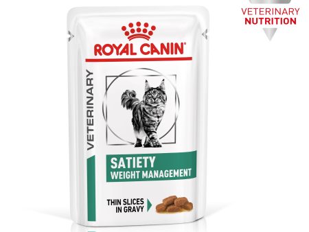 Royal Canin Veterinary Diet Satiety Adult Wet Cat Food 85g x 12 Online