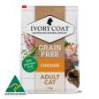 Ivory Coat Adult Grain Free Chicken Cat Dry Food Supply