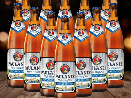 Paulaner Alcohol Free Weissbier 500ml Bottles - 0.0% ABV (12 Pack) Cheap