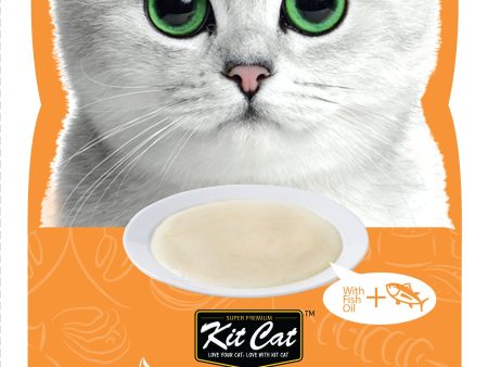 Kit Cat Purr Puree Plus Cat Treat Skin & Coat 4 x15g Online