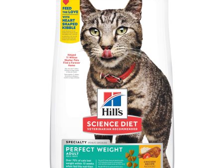 Hill s Science Diet Adult Perfect Weight Dry Cat Food Discount