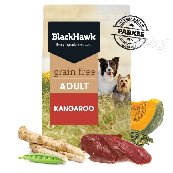 Black Hawk Grain Free Adult Kangaroo Dry Dog Food For Cheap