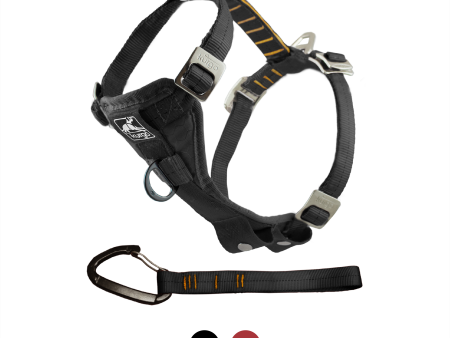 Kurgo Enhanced Strength Tru Fit Dog Car Harness Black For Sale