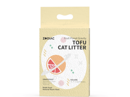 ZODIAC Fruity Tofu Grapefruit Cat Litter 2.5kg Fashion