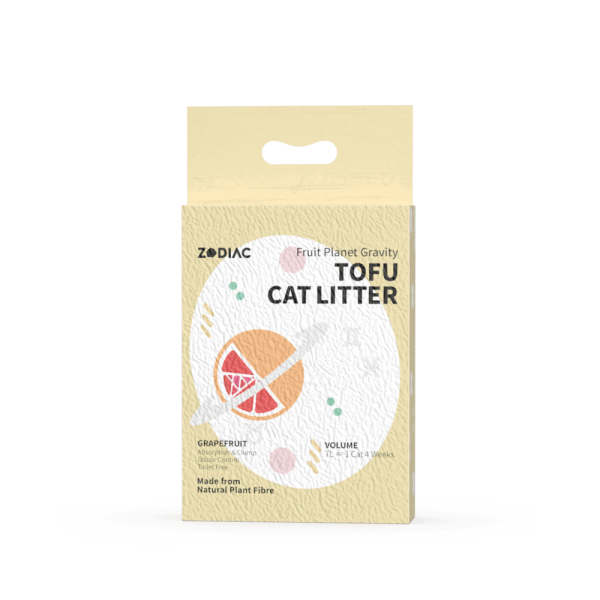 ZODIAC Fruity Tofu Grapefruit Cat Litter 2.5kg Fashion