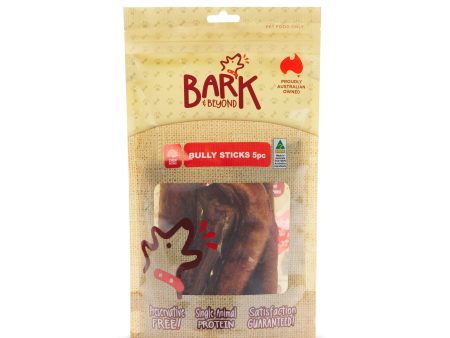 Bark And Beyond Bully Stick Dog Treats 5 Pack For Discount