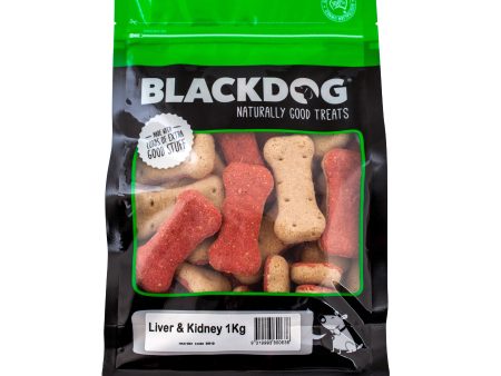 Blackdog Liver & Kidney Biscuits Dog Treat 1kg Discount