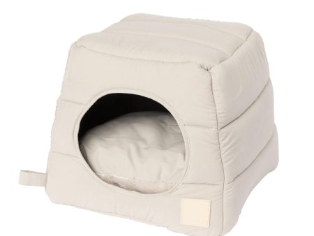 FuzzYard Life Cat Cubby Sandstone Hot on Sale