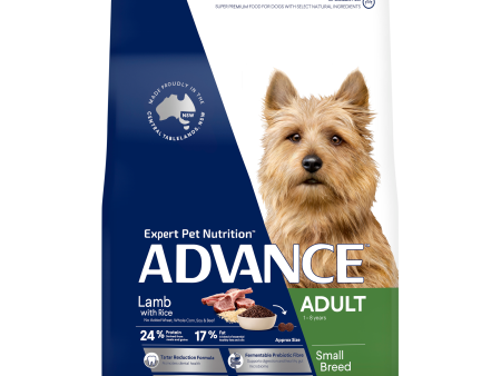 Advance Lamb and Rice Small Breed Adult Dry Dog Food Hot on Sale