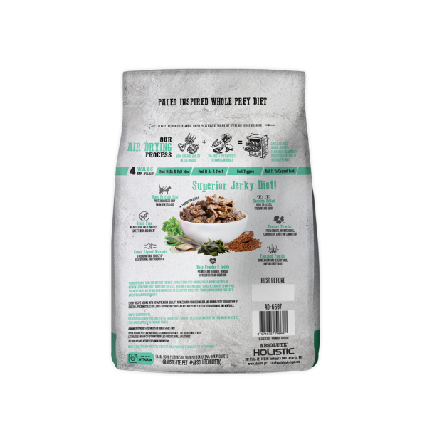 Absolute Holistic Air Dried Cat Food Chicken & Hoki 500g Sale