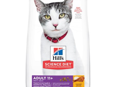 Hill s Science Diet Adult 11+ Senior Dry Cat Food Online