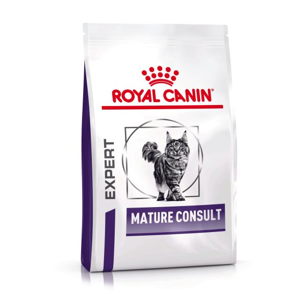 Royal Canin Veterinary Diet Mature Consult Dry Cat Food on Sale