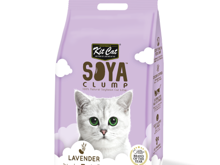 Kit Cat Soya Clumping Cat Litter Lavender 7L Online Hot Sale