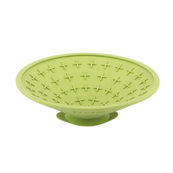 LickiMat Splash Slow Feeder with Suction Cup Dog Mat Green Online now