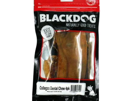 Blackdog Collagen Dental Chews Dog Treat 4 Pack Hot on Sale