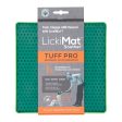 LickiMat Tuff Pro Slow Feeder Dog Mat Green Discount