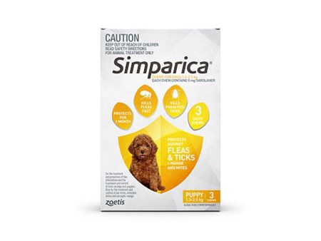 Simparica Puppy Chews 1.3-2.5kg Online Hot Sale