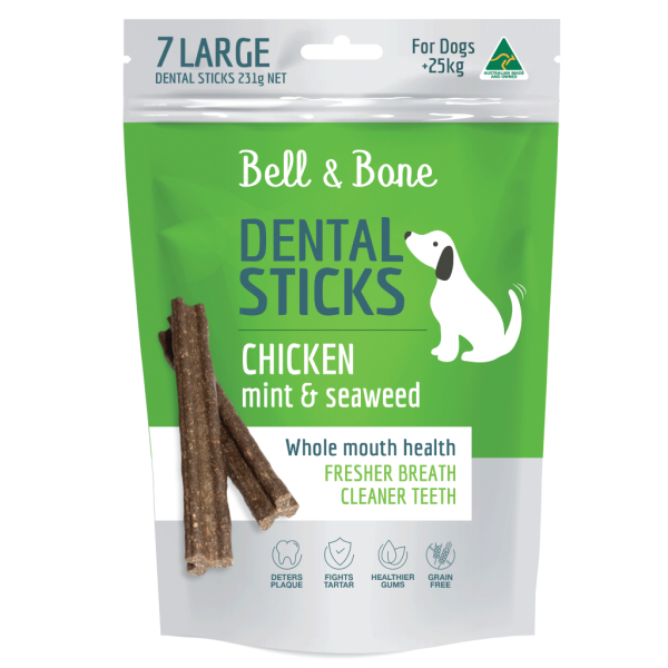 Bell & Bone Dental Sticks Chicken Mint and Seaweed Cheap