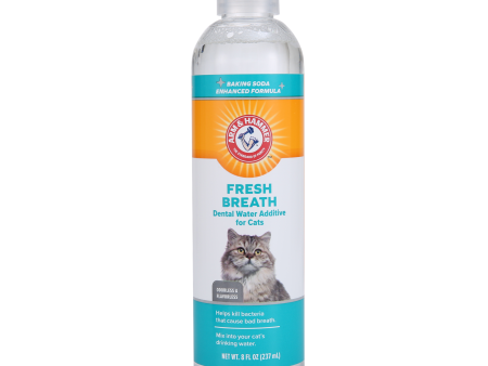 Arm and Hammer Fresh Breath Dental Water Additive for Cats Odorless & Flavourless Hot on Sale