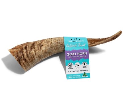 The Pet Project Dog Treat All Natural Goat Horn Sale