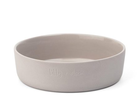 Lily and Dash Dog Bowl Slate Online now