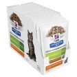 Hill s Prescription Diet Metabolic Weight Loss & Maintenance Cat Food Pouches 85g x 12 For Discount