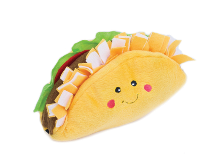 ZippyPaws Nomnomz Taco Dog Toy Cheap