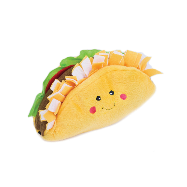 ZippyPaws Nomnomz Taco Dog Toy Cheap