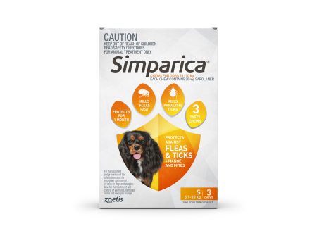 Simparica Small Dog Chews 5.1-10kg Fashion