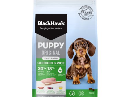 Black Hawk Original Puppy Chicken and Rice Small Breed Dry Dog Food 3kg Hot on Sale