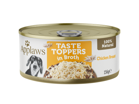 Applaws Taste Toppers Wet Dog Food Chicken Breast 156g x 16 Discount