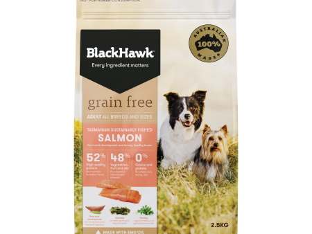 Black Hawk Grain Free Adult Salmon Dry Dog Food Supply