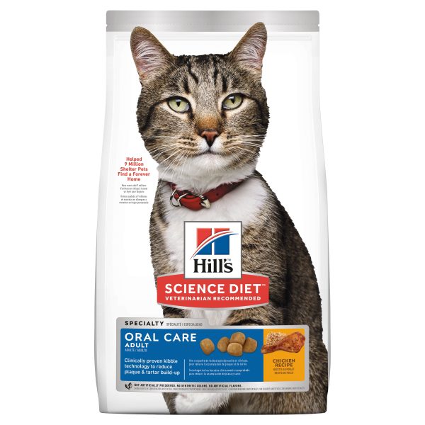 Hill s Science Diet Adult Oral Care Dry Cat Food Online