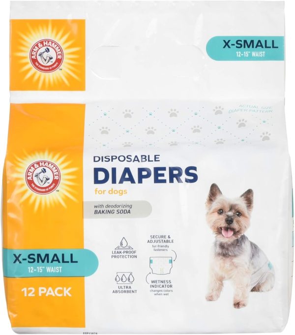 Arm and Hammer Dog Diapers Supply